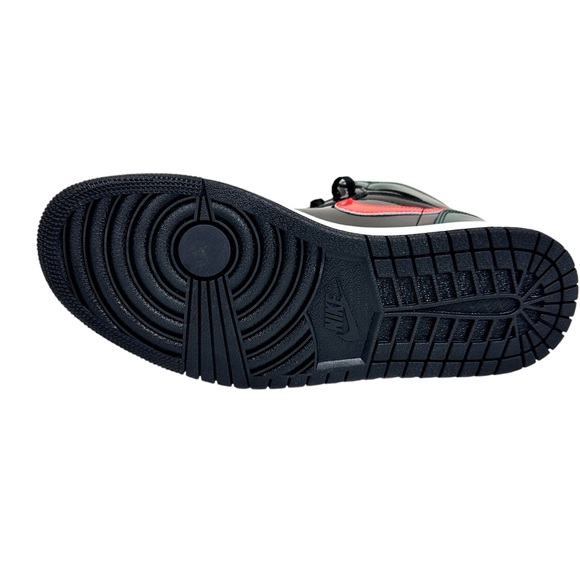 SoleFly x Jordan 1 Retro High Sneakers Patent Art Basel Miami  Black SZ. 8.5 - Picture 14 of 16